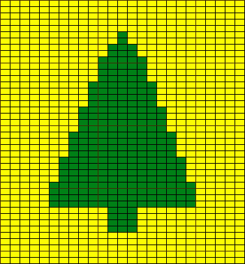 Christmas Tree Knitting Chart